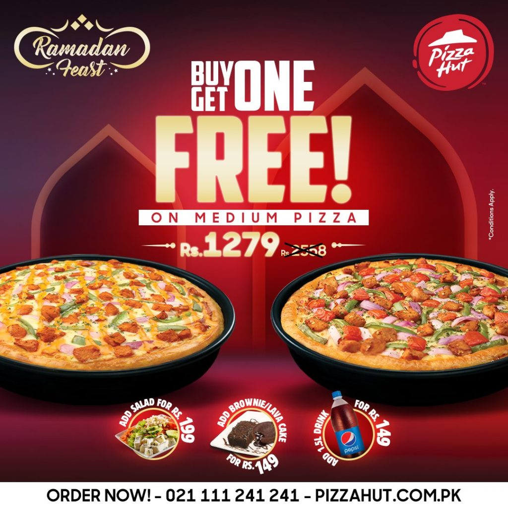 Pizza Hut Ramadan Deals 2023 MENU